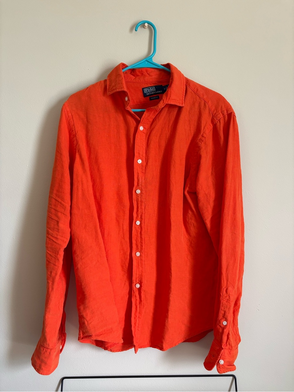 Polo Ralph Lauren Classic Fit Slub Linen Shirt - Picture 2 of 8